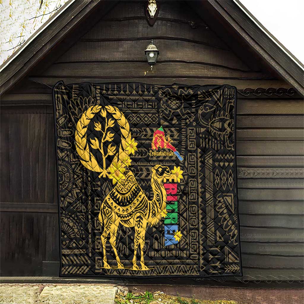 Enkutatash Eritrea New Year Quilt Eritrean Camel African Pattern - Wonder Print Shop