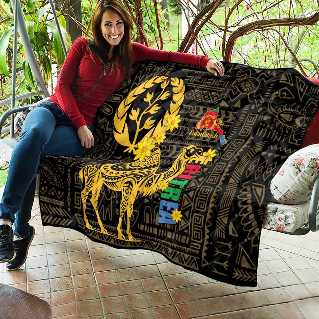 Enkutatash Eritrea New Year Quilt Eritrean Camel African Pattern - Wonder Print Shop