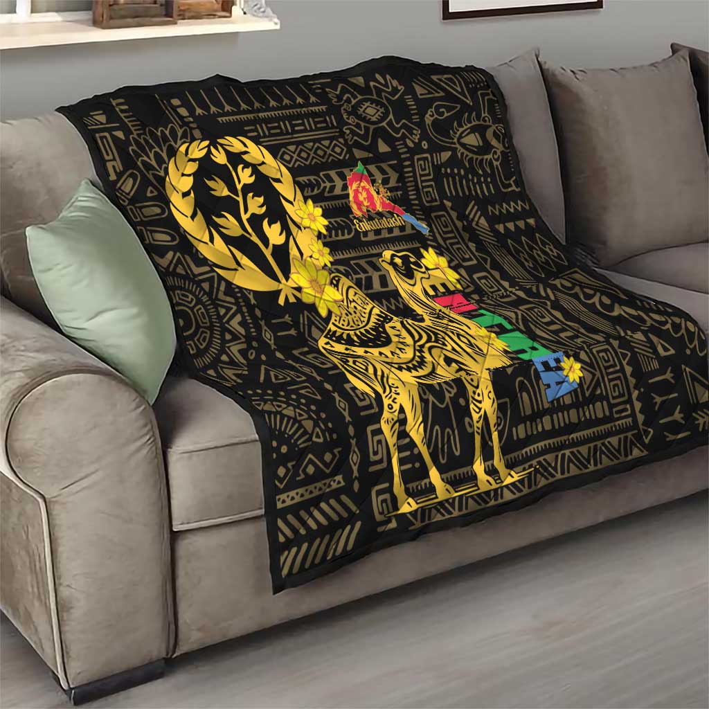 Enkutatash Eritrea New Year Quilt Eritrean Camel African Pattern - Wonder Print Shop