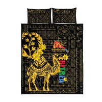 Enkutatash Eritrea New Year Quilt Bed Set Eritrean Camel African Pattern - Wonder Print Shop