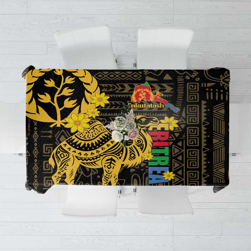 Enkutatash Eritrea New Year Tablecloth Eritrean Camel African Pattern - Wonder Print Shop