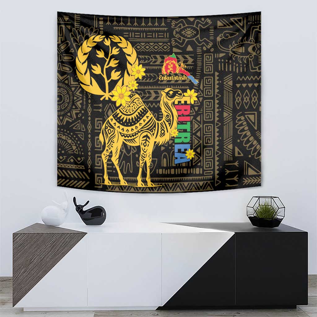Enkutatash Eritrea New Year Tapestry Eritrean Camel African Pattern - Wonder Print Shop