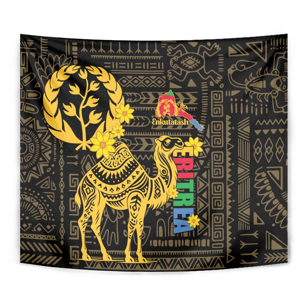 Enkutatash Eritrea New Year Tapestry Eritrean Camel African Pattern - Wonder Print Shop