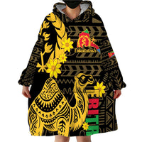 Enkutatash Eritrea New Year Wearable Blanket Hoodie Eritrean Camel African Pattern - Wonder Print Shop