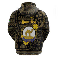 Enkutatash Eritrea New Year Zip Hoodie Eritrean Camel African Pattern - Wonder Print Shop