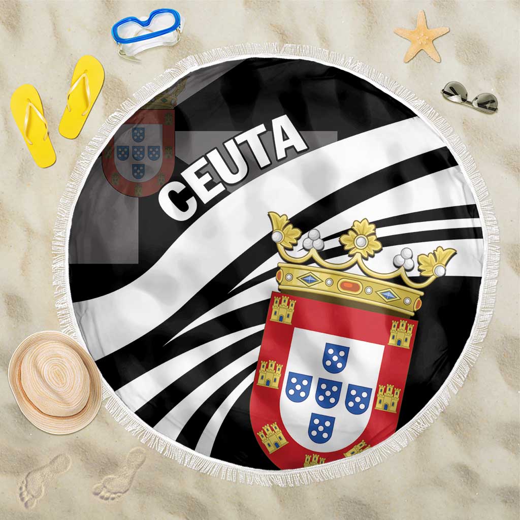 Ceuta Day Beach Blanket Dia de Ceuta 2024 - Wonder Print Shop