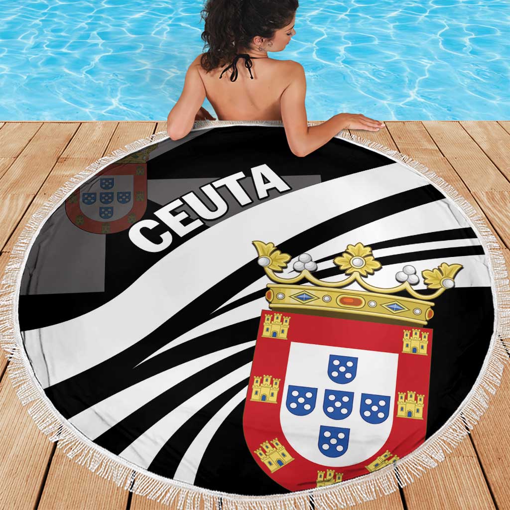 Ceuta Day Beach Blanket Dia de Ceuta 2024 - Wonder Print Shop