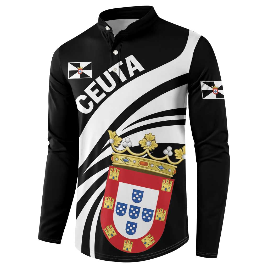 Ceuta Day Button Sweatshirt Dia de Ceuta 2024 - Wonder Print Shop
