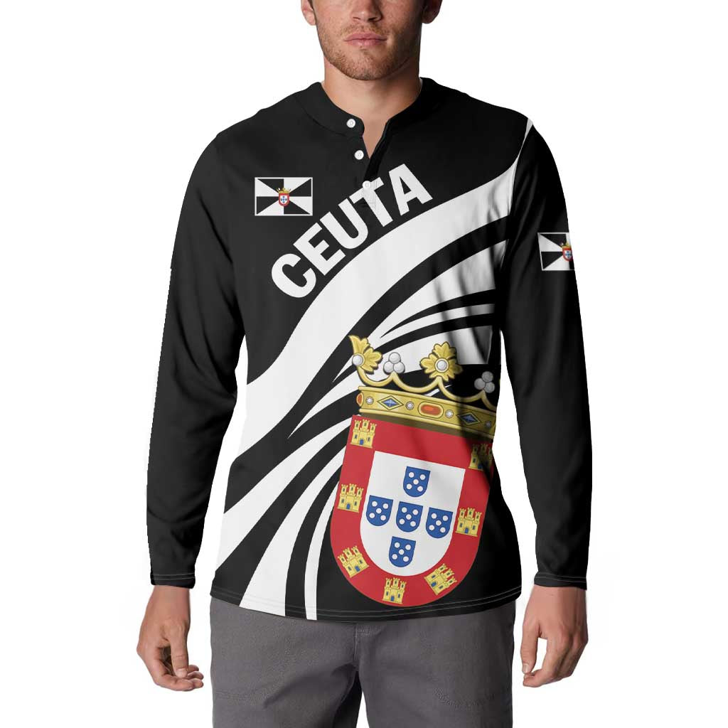 Ceuta Day Button Sweatshirt Dia de Ceuta 2024 - Wonder Print Shop