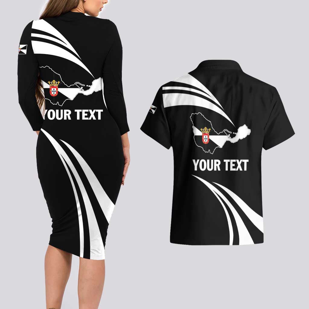 Ceuta Day Couples Matching Long Sleeve Bodycon Dress and Hawaiian Shirt Dia de Ceuta 2024 - Wonder Print Shop
