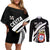 Ceuta Day Couples Matching Off Shoulder Short Dress and Long Sleeve Button Shirt Dia de Ceuta 2024 - Wonder Print Shop