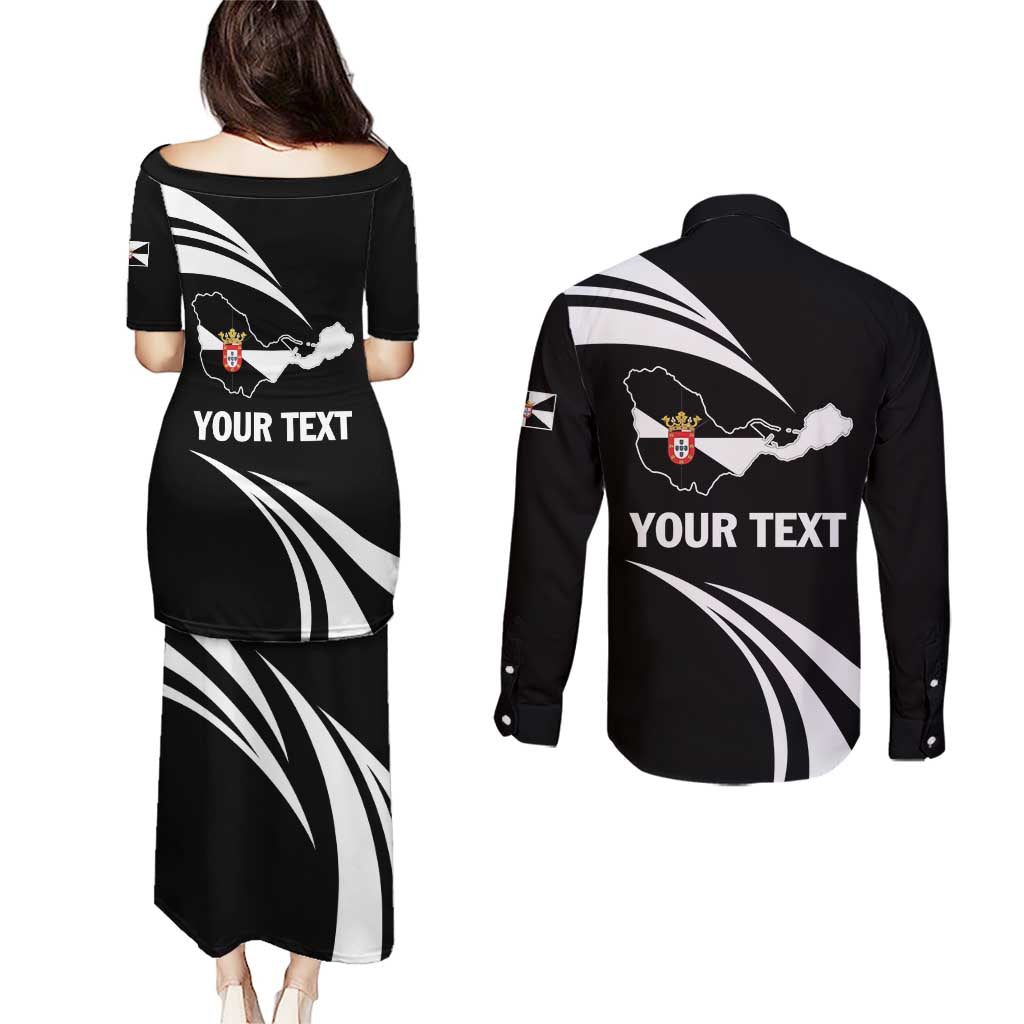 Ceuta Day Couples Matching Puletasi and Long Sleeve Button Shirt Dia de Ceuta 2024 - Wonder Print Shop