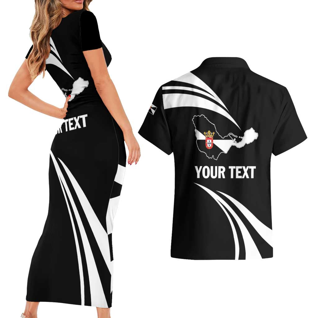 Ceuta Day Couples Matching Short Sleeve Bodycon Dress and Hawaiian Shirt Dia de Ceuta 2024 - Wonder Print Shop