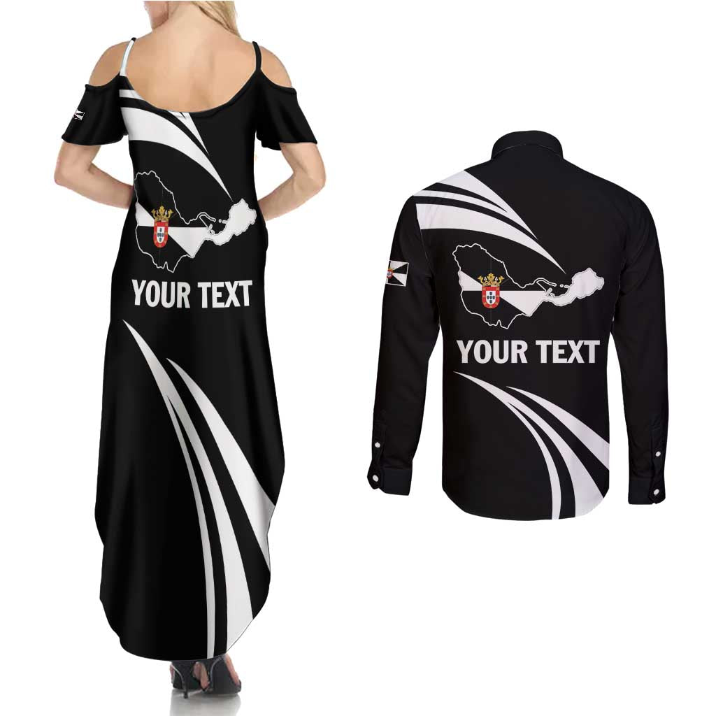 Ceuta Day Couples Matching Summer Maxi Dress and Long Sleeve Button Shirt Dia de Ceuta 2024 - Wonder Print Shop