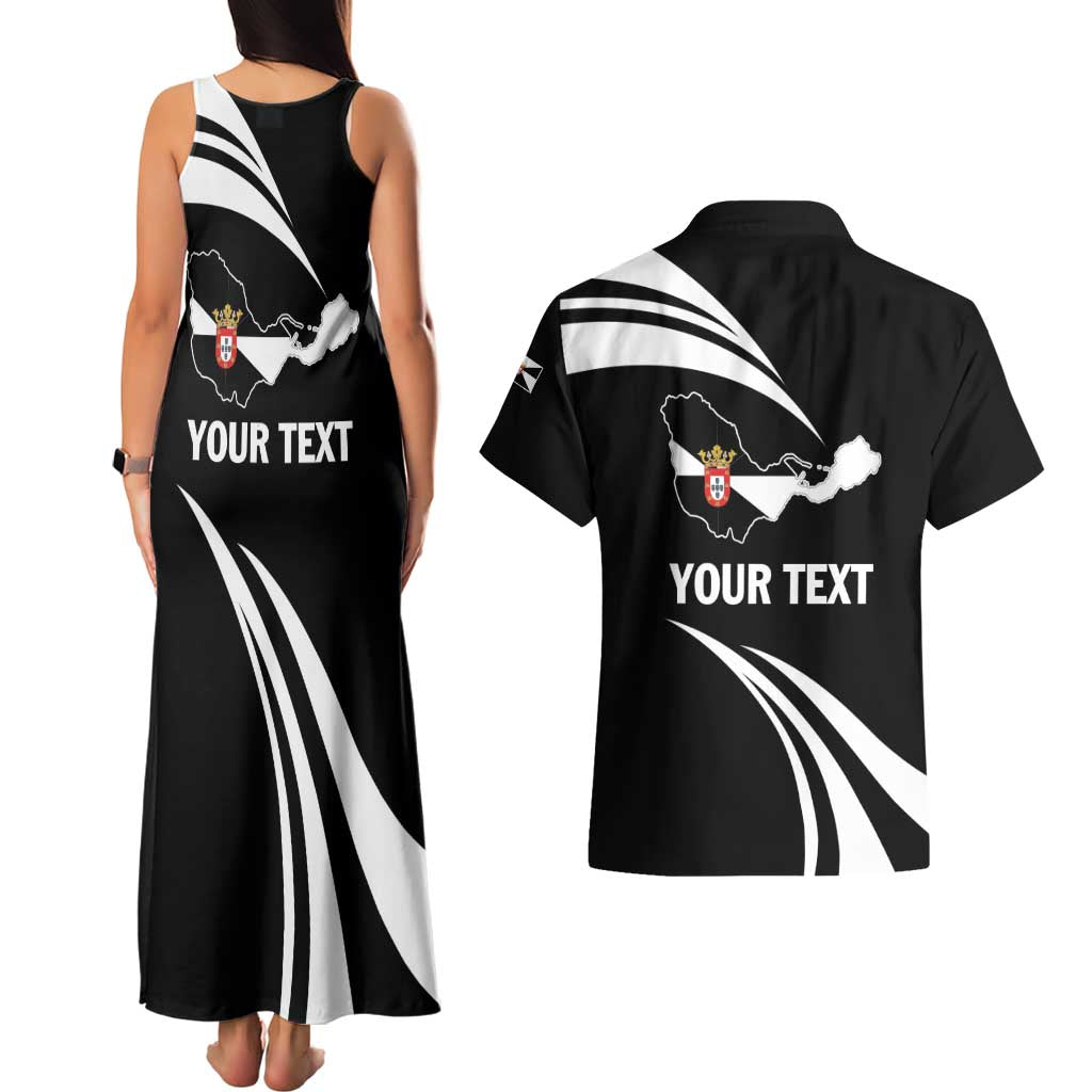 Ceuta Day Couples Matching Tank Maxi Dress and Hawaiian Shirt Dia de Ceuta 2024 - Wonder Print Shop
