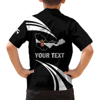 Ceuta Day Family Matching Off The Shoulder Long Sleeve Dress and Hawaiian Shirt Dia de Ceuta 2024 - Wonder Print Shop