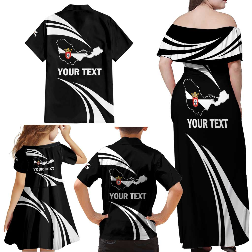 Ceuta Day Family Matching Off Shoulder Maxi Dress and Hawaiian Shirt Dia de Ceuta 2024 - Wonder Print Shop