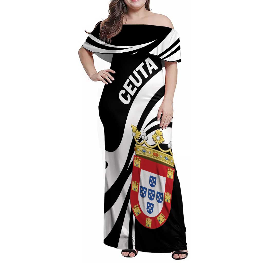 Ceuta Day Family Matching Off Shoulder Maxi Dress and Hawaiian Shirt Dia de Ceuta 2024 - Wonder Print Shop