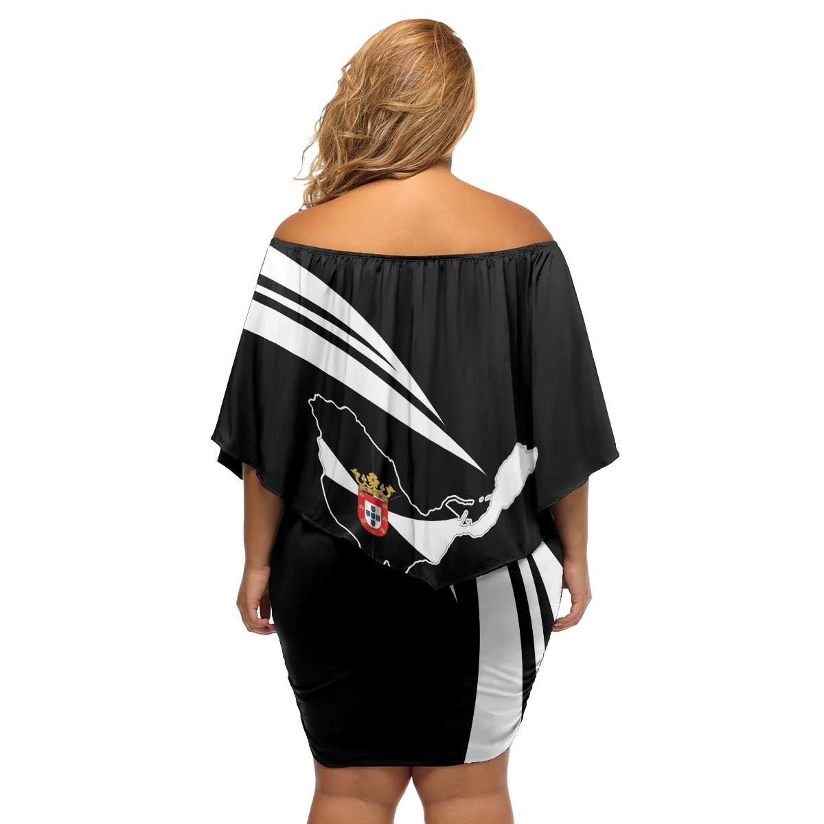 Ceuta Day Family Matching Off Shoulder Short Dress and Hawaiian Shirt Dia de Ceuta 2024 - Wonder Print Shop