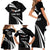 Ceuta Day Family Matching Short Sleeve Bodycon Dress and Hawaiian Shirt Dia de Ceuta 2024 - Wonder Print Shop