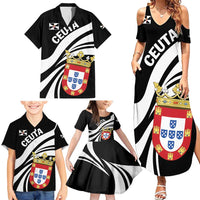 Ceuta Day Family Matching Summer Maxi Dress and Hawaiian Shirt Dia de Ceuta 2024 - Wonder Print Shop