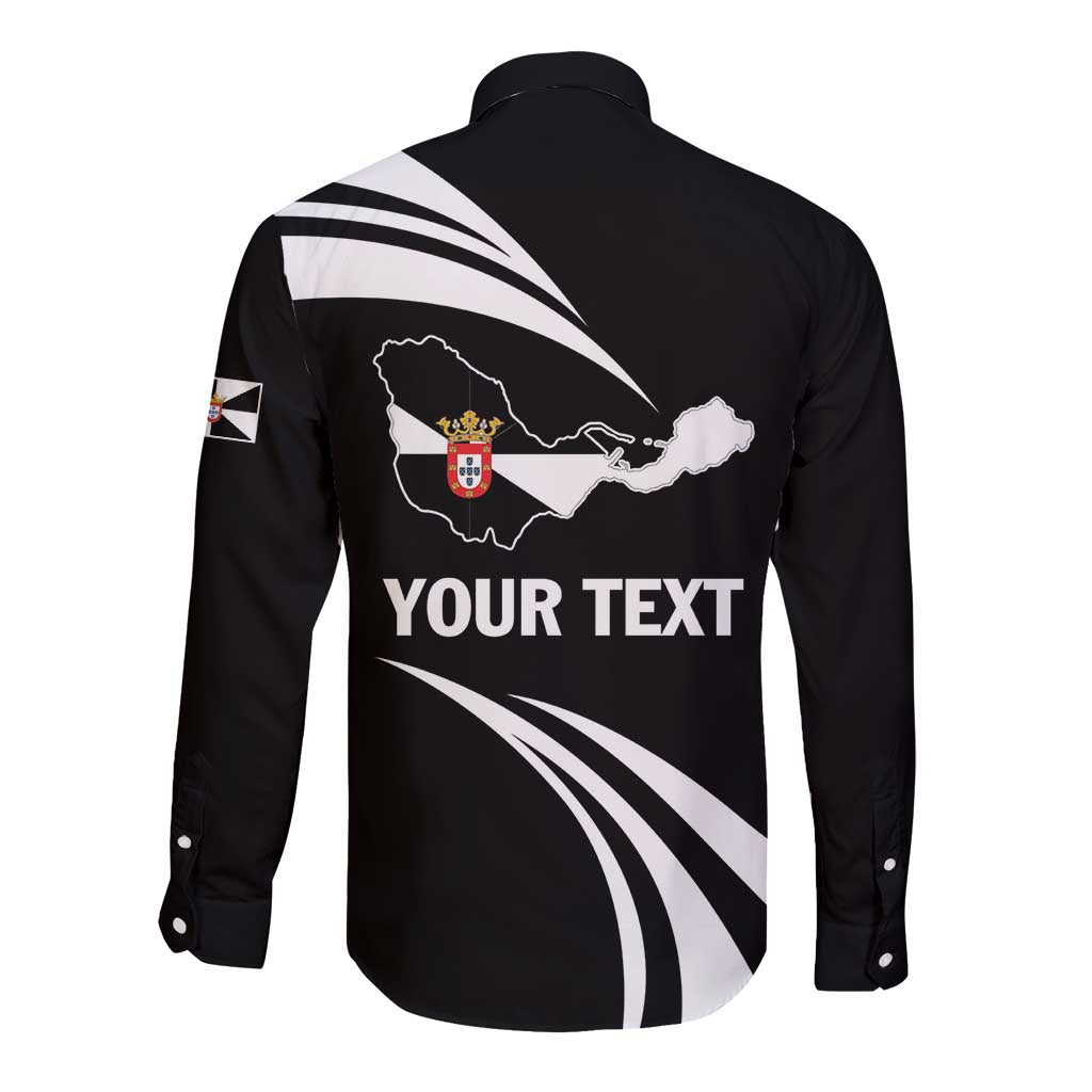 Ceuta Day Long Sleeve Button Shirt Dia de Ceuta 2024 - Wonder Print Shop