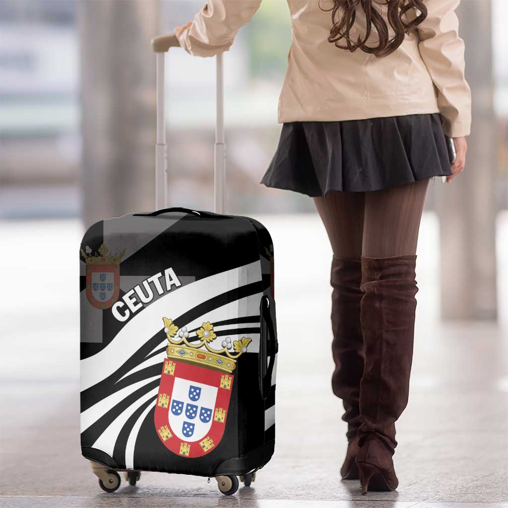 Ceuta Day Luggage Cover Dia de Ceuta 2024 - Wonder Print Shop