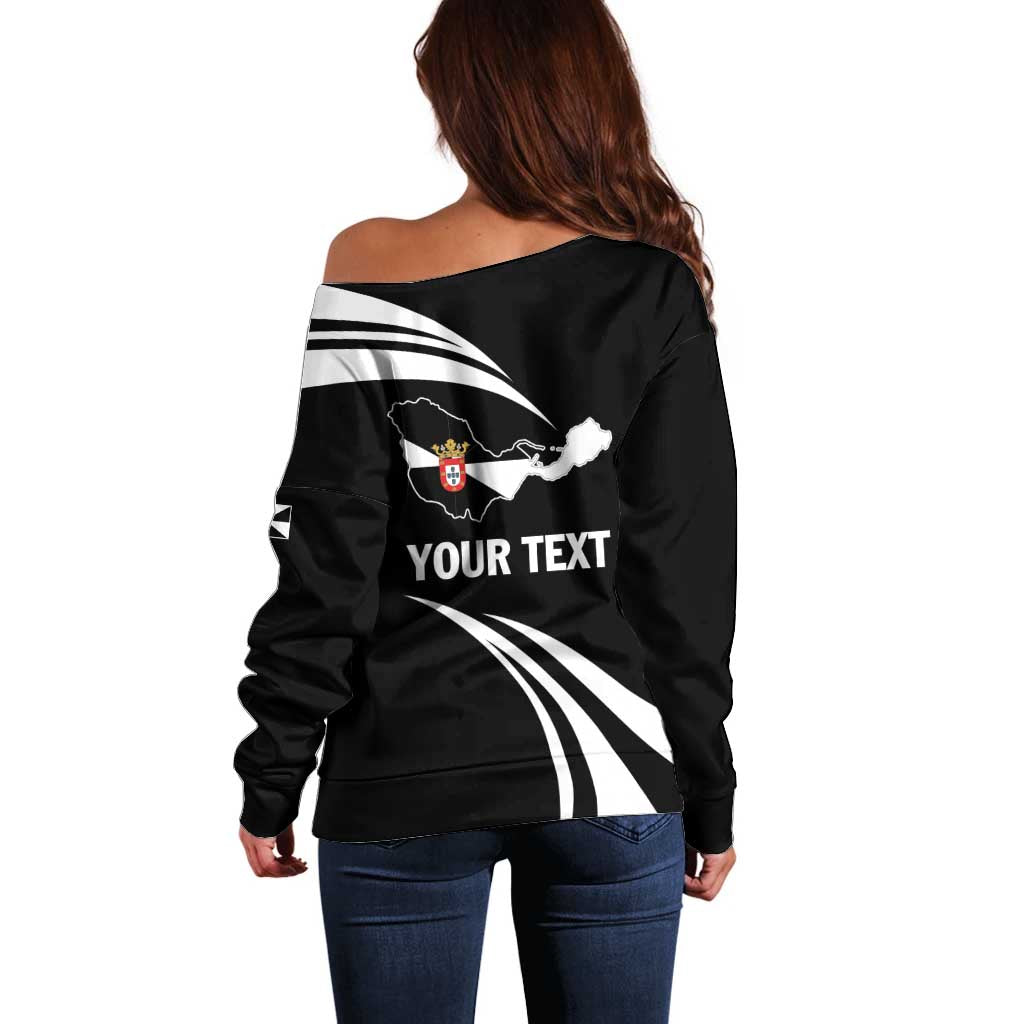 Ceuta Day Off Shoulder Sweater Dia de Ceuta 2024 - Wonder Print Shop