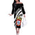 Ceuta Day Off The Shoulder Long Sleeve Dress Dia de Ceuta 2024 - Wonder Print Shop