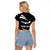 Ceuta Day Raglan Cropped T Shirt Dia de Ceuta 2024 - Wonder Print Shop