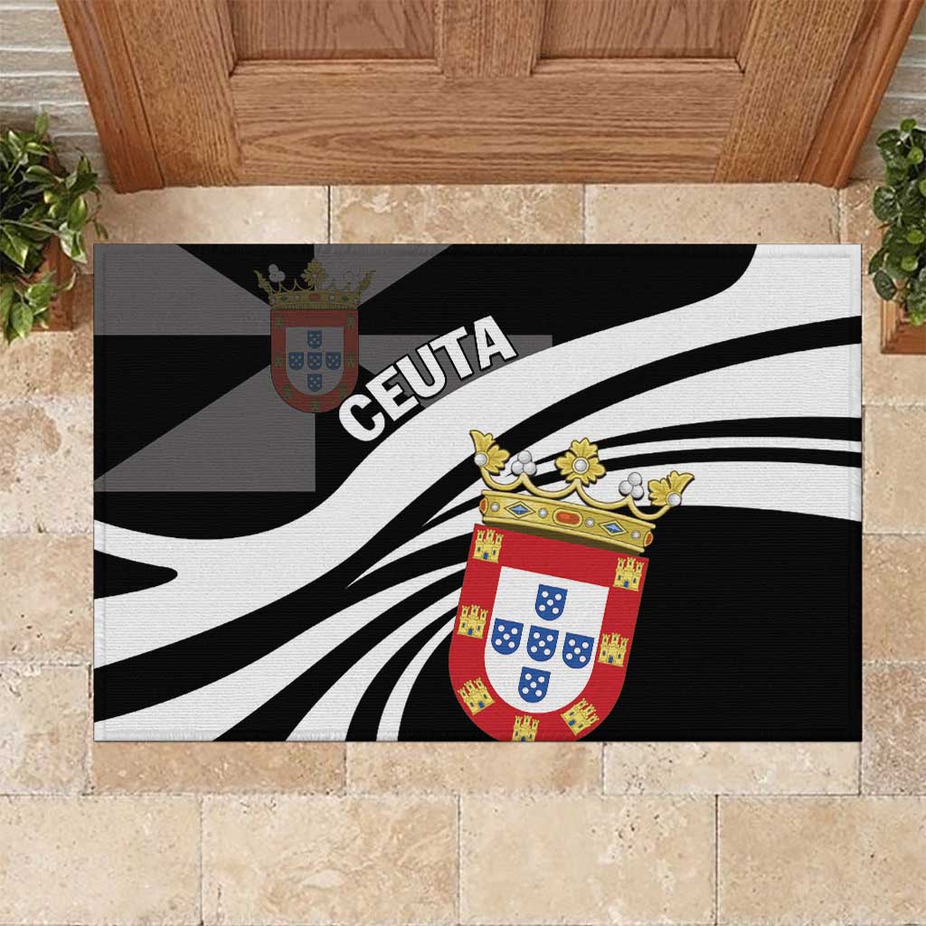 Ceuta Day Rubber Doormat Dia de Ceuta 2024 - Wonder Print Shop