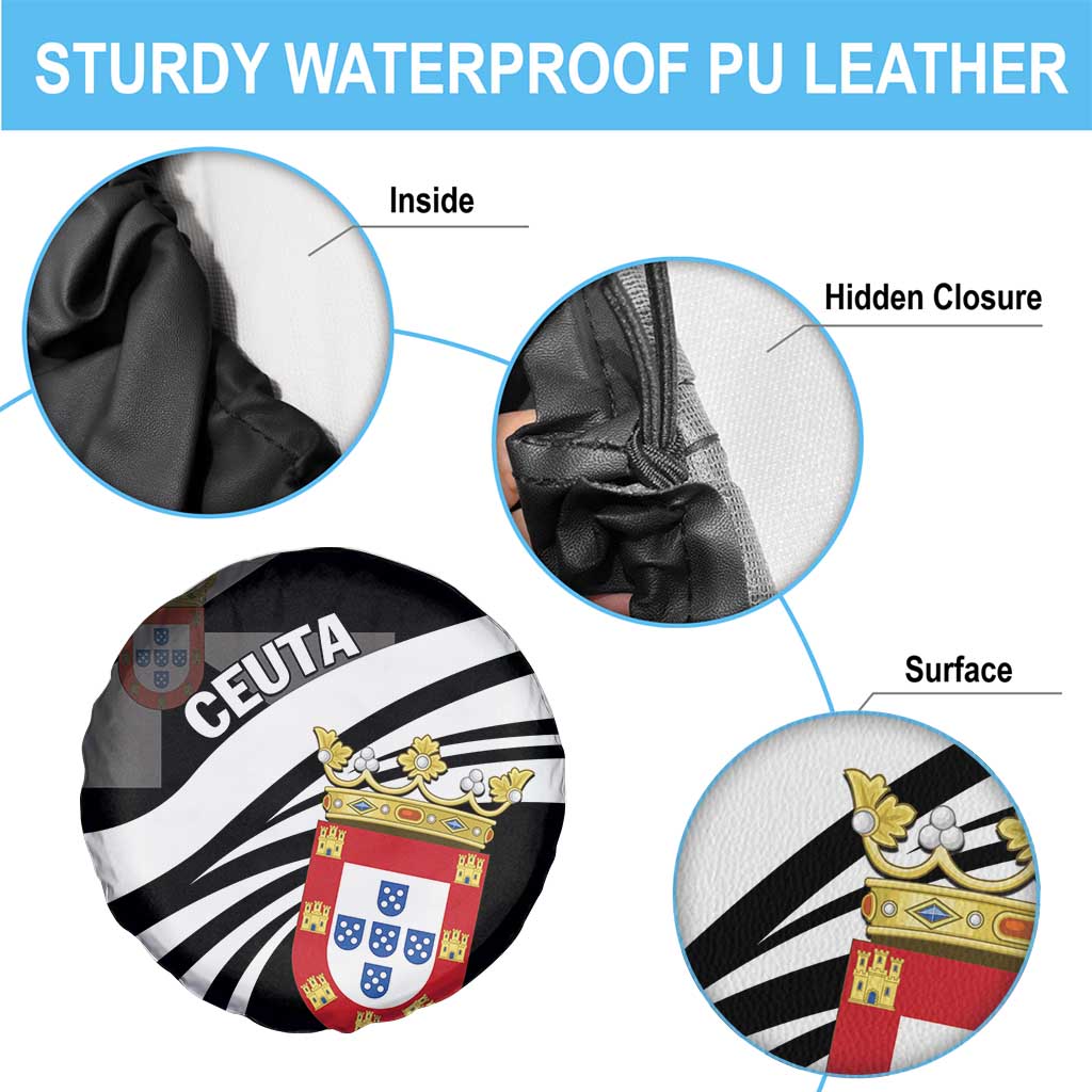 Ceuta Day Spare Tire Cover Dia de Ceuta 2024 - Wonder Print Shop