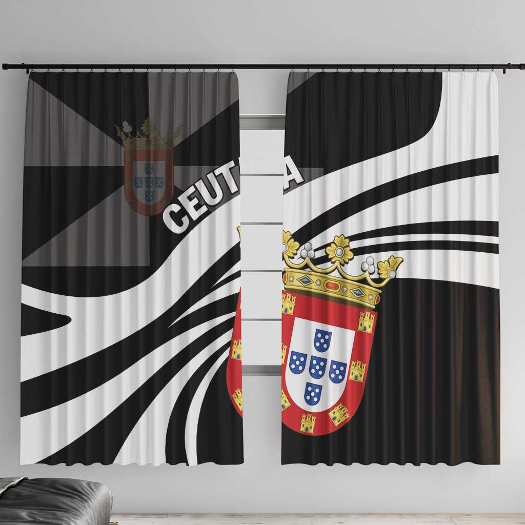 Ceuta Day Window Curtain Dia de Ceuta 2024 - Wonder Print Shop