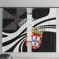 Ceuta Day Window Curtain Dia de Ceuta 2024 - Wonder Print Shop