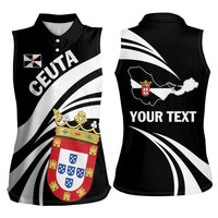 Ceuta Day Women Sleeveless Polo Shirt Dia de Ceuta 2024 - Wonder Print Shop