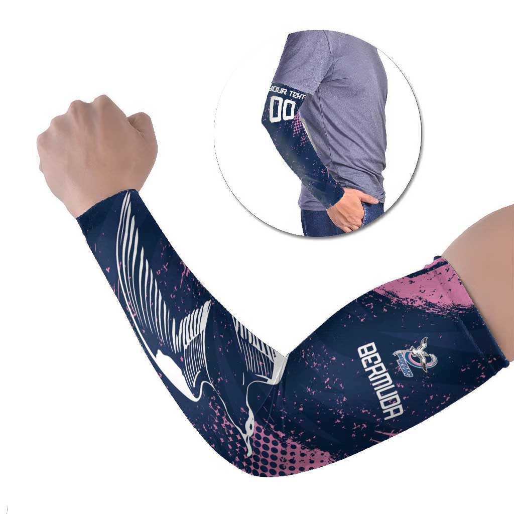 Custom Rugby Bermuda Arm Sleeves Our Team Go Champions - Wonder Print Shop
