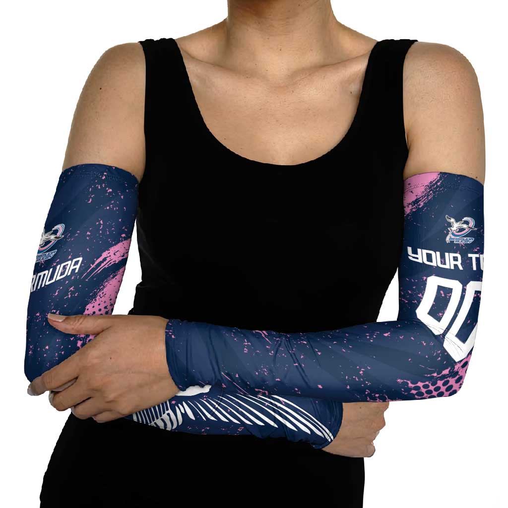 Custom Rugby Bermuda Arm Sleeves Our Team Go Champions - Wonder Print Shop