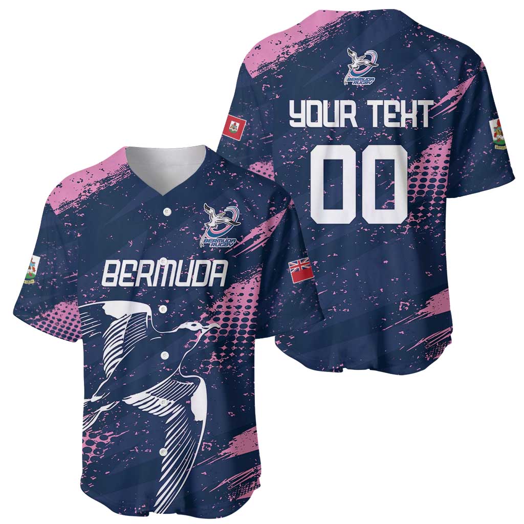 Custom Rugby Bermuda Baseball Jersey Our Team Go Champions - Wonder Print Shop