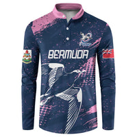 Custom Rugby Bermuda Button Sweatshirt Our Team Go Champions - Wonder Print Shop