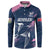 Custom Rugby Bermuda Button Sweatshirt Our Team Go Champions - Wonder Print Shop