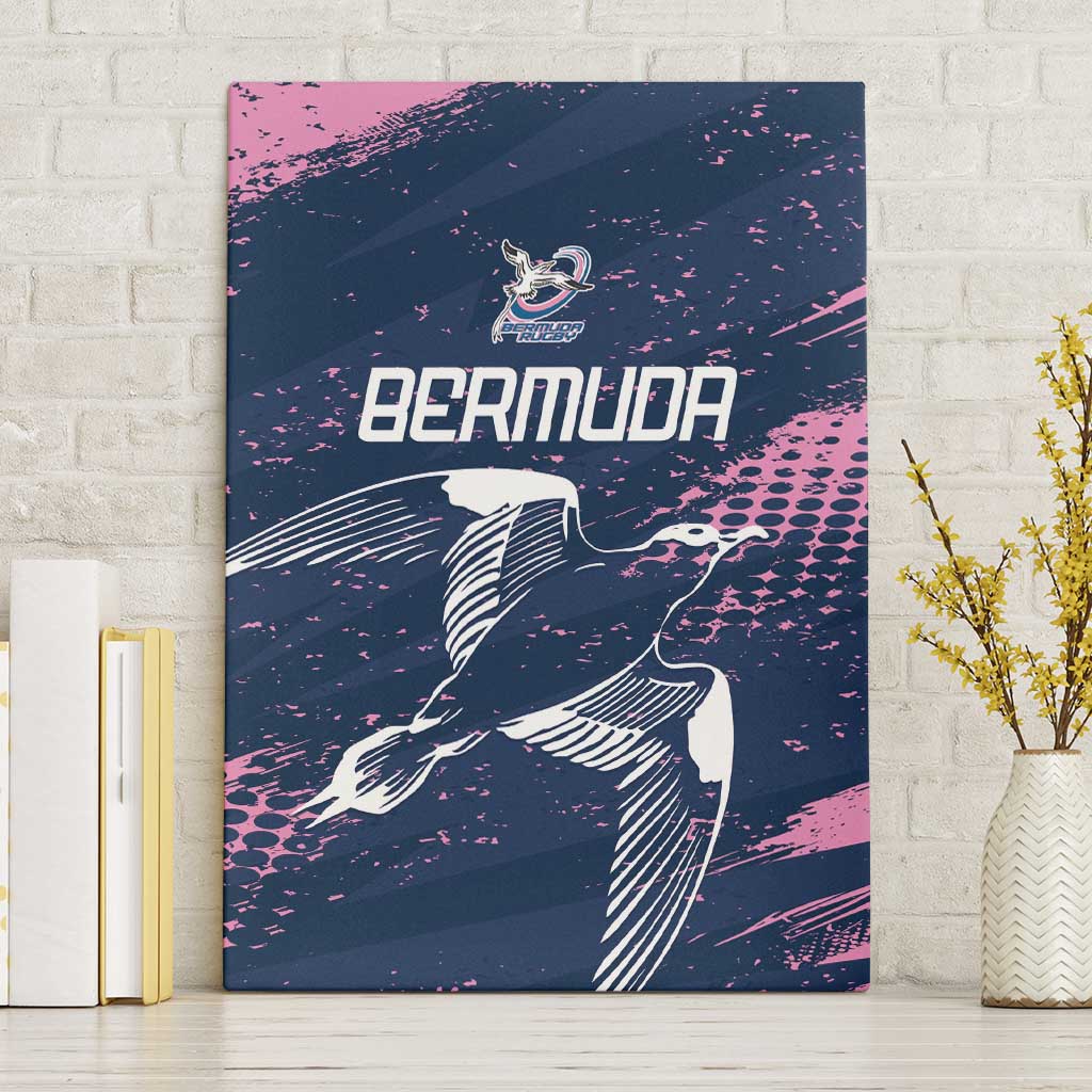 Rugby Bermuda Canvas Wall Art Our Team Go Champions - Wonder Print Shop