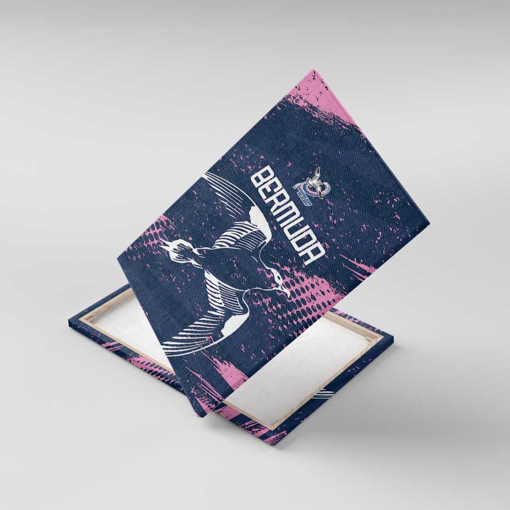 Rugby Bermuda Canvas Wall Art Our Team Go Champions - Wonder Print Shop