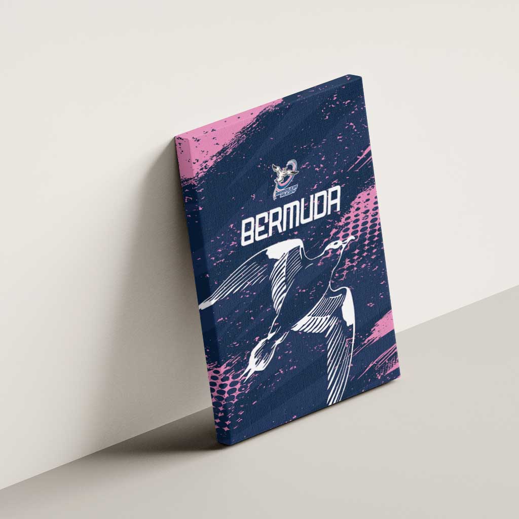 Rugby Bermuda Canvas Wall Art Our Team Go Champions - Wonder Print Shop