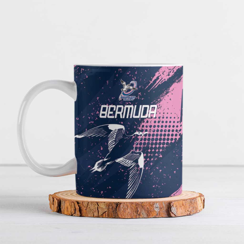 Custom Rugby Bermuda Ceramic Mug Our Team Go Champions - Wonder Print Shop