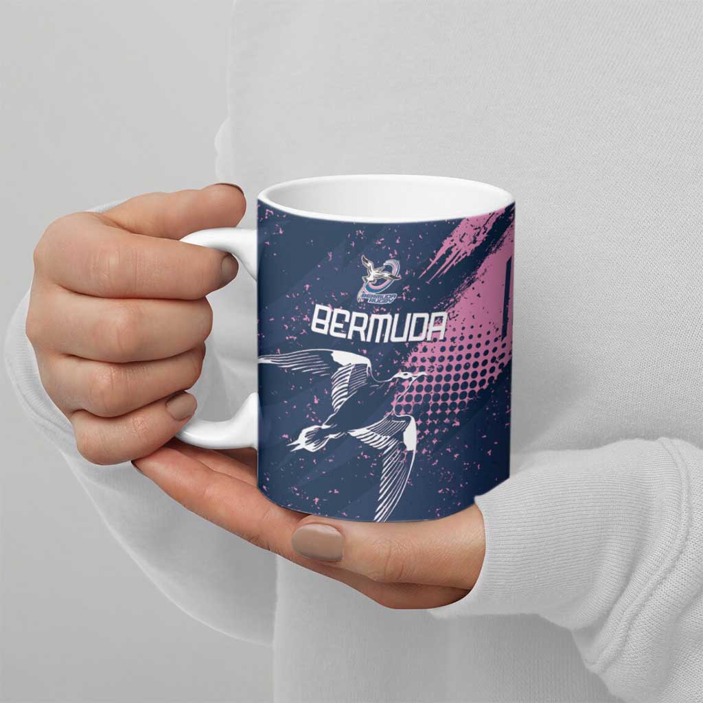 Custom Rugby Bermuda Ceramic Mug Our Team Go Champions - Wonder Print Shop