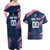 Custom Rugby Bermuda Couples Matching Off Shoulder Maxi Dress and Hawaiian Shirt Our Team Go Champions - Wonder Print Shop