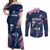 Custom Rugby Bermuda Couples Matching Off Shoulder Maxi Dress and Long Sleeve Button Shirt Our Team Go Champions - Wonder Print Shop