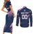 Custom Rugby Bermuda Couples Matching Short Sleeve Bodycon Dress and Long Sleeve Button Shirt Our Team Go Champions - Wonder Print Shop