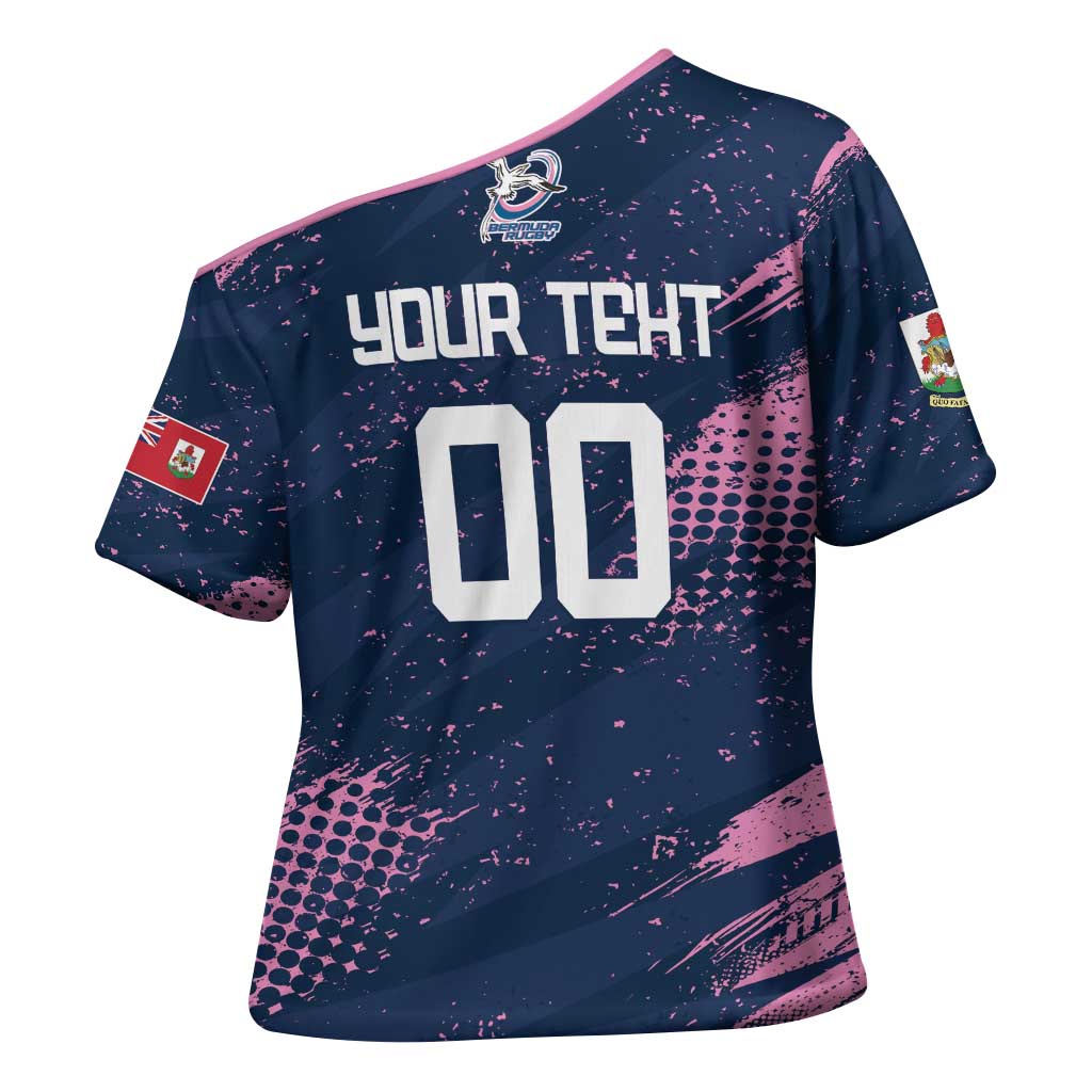 Custom Rugby Bermuda Cross Shoulder Shirt Our Team Go Champions - Wonder Print Shop