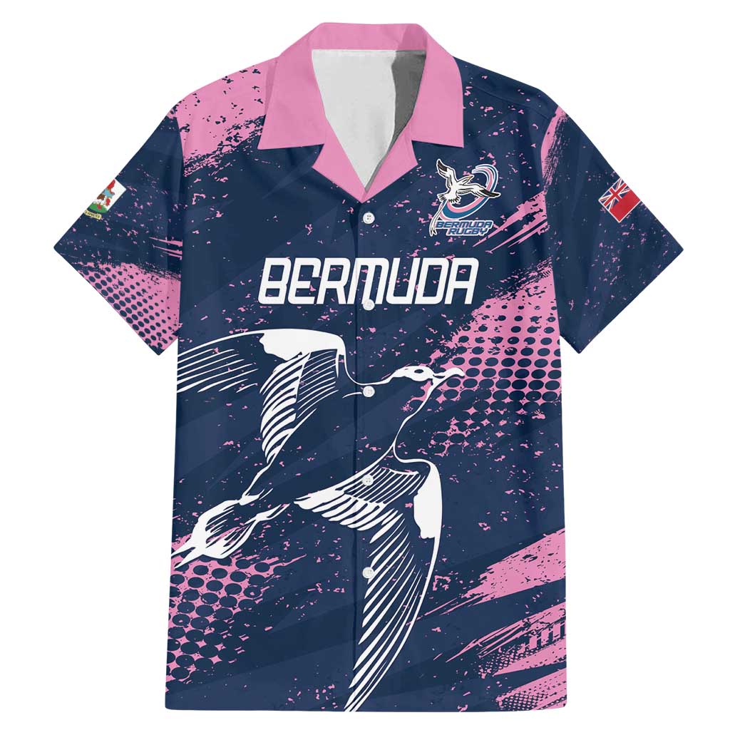 Custom Rugby Bermuda Family Matching Mermaid Dress and Hawaiian Shirt Our Team Go Champions - Wonder Print Shop